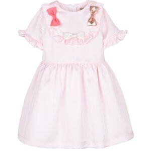 NWT Hucklebones Silk Bow Dress - 4Y